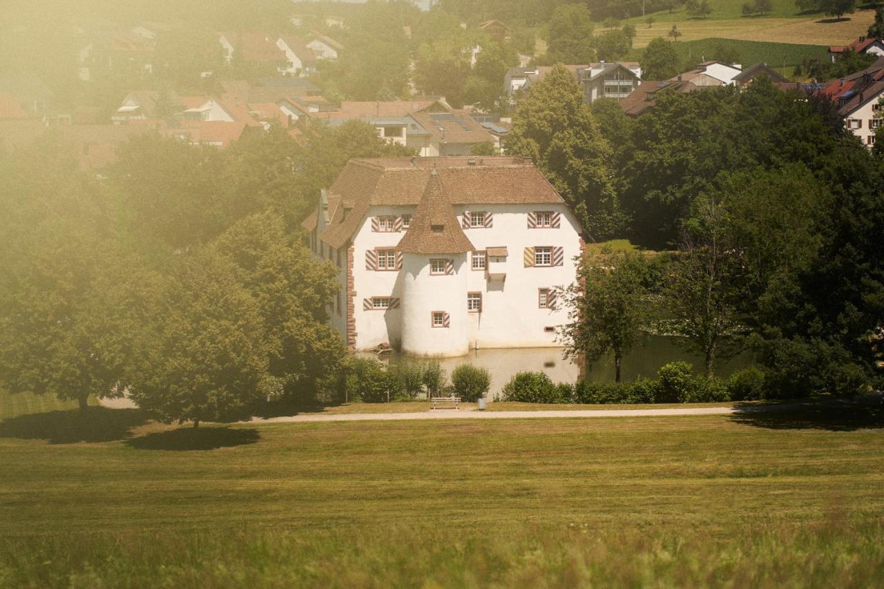 Gaestehaus Am Wasserschloss & Restaurant Wasserschloss Inzlingen מראה חיצוני תמונה